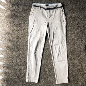 Tan Khaki Women’s Boyfriend Trousers Forever 21